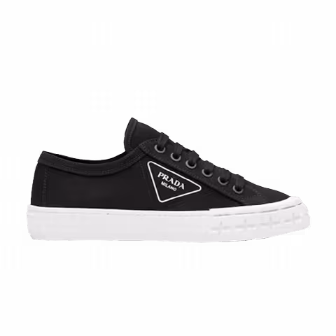 Prada Wmns Gabardine Wheel Low 'Black White'