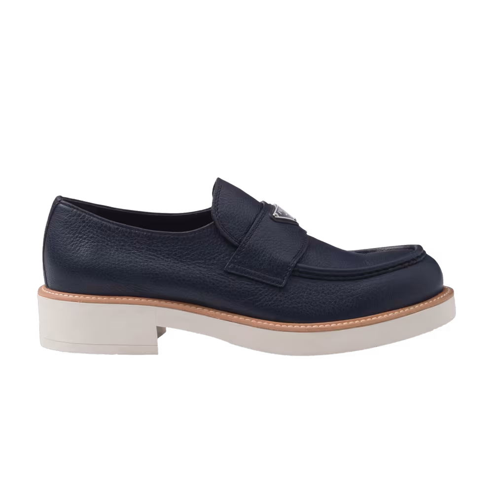 Prada Loafer Baltic Blue