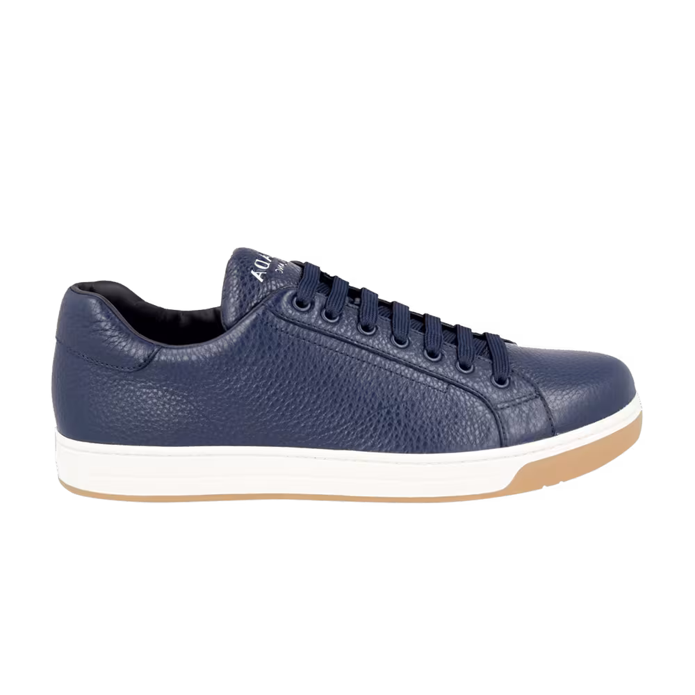 Prada Leather Sneaker Blue Gum