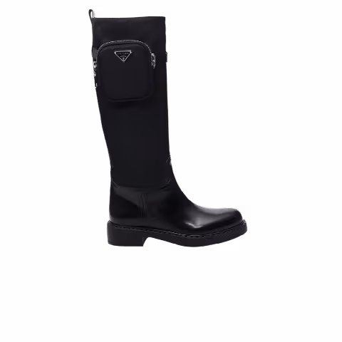 Prada Wmns Brushed Leather 'Black'