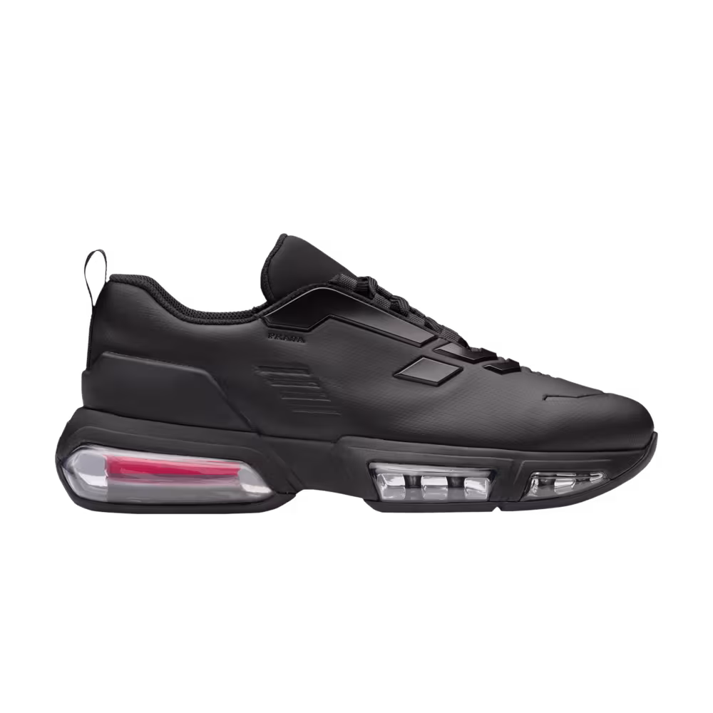 Prada Collision Technical Fabric Sneakers Black