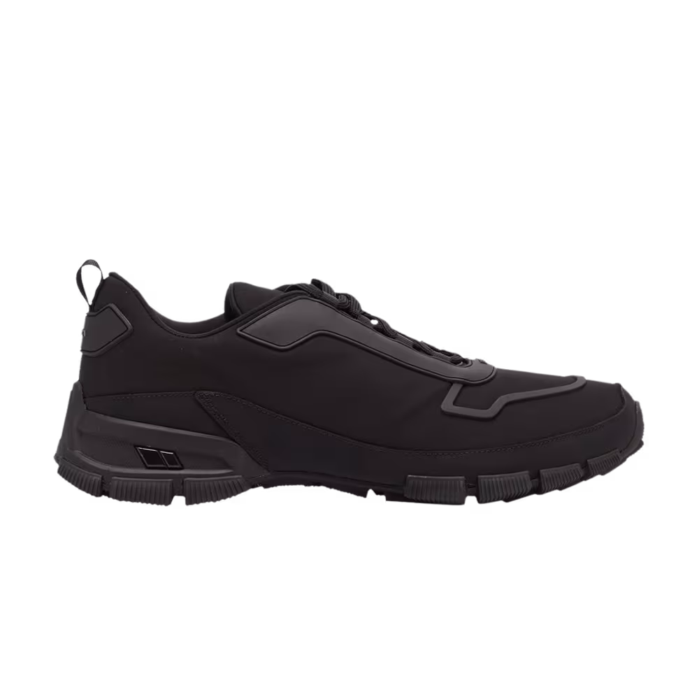 Prada Crossection Hiker Low Black