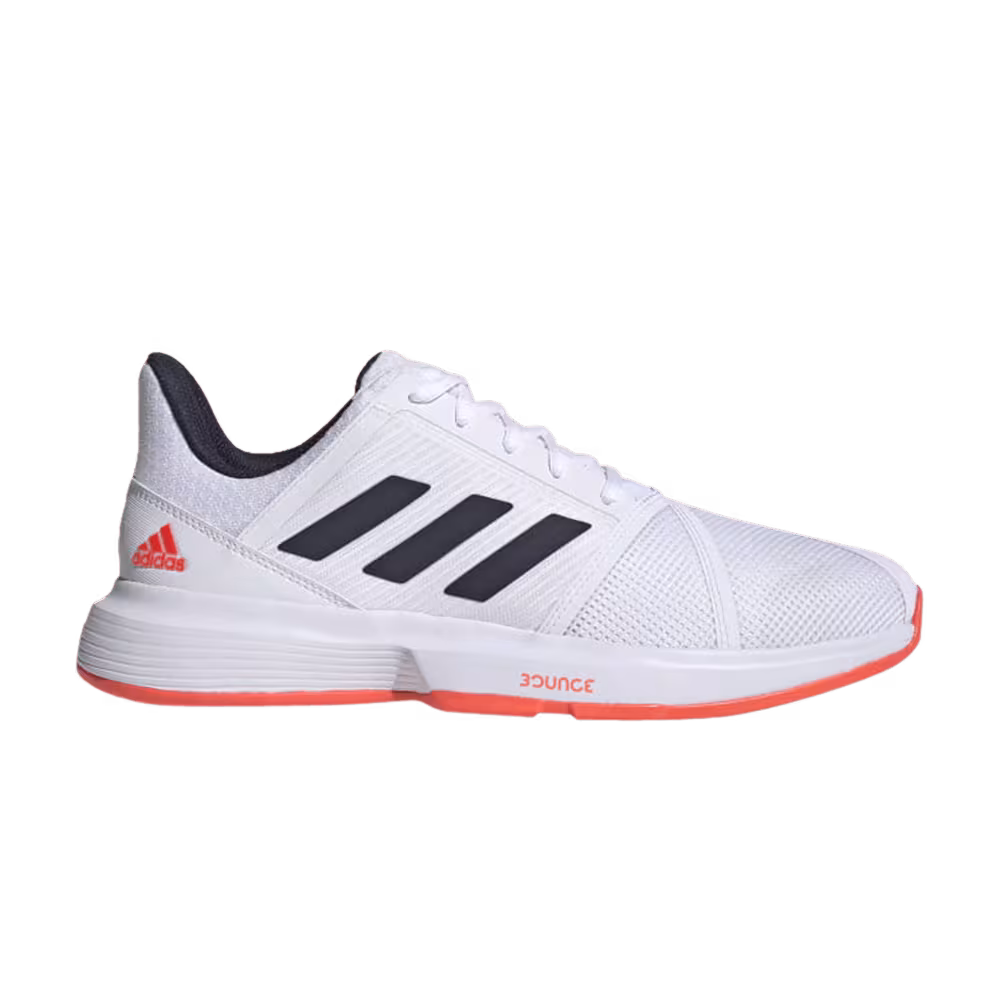 Adidas CourtJam Bounce White Solar Red