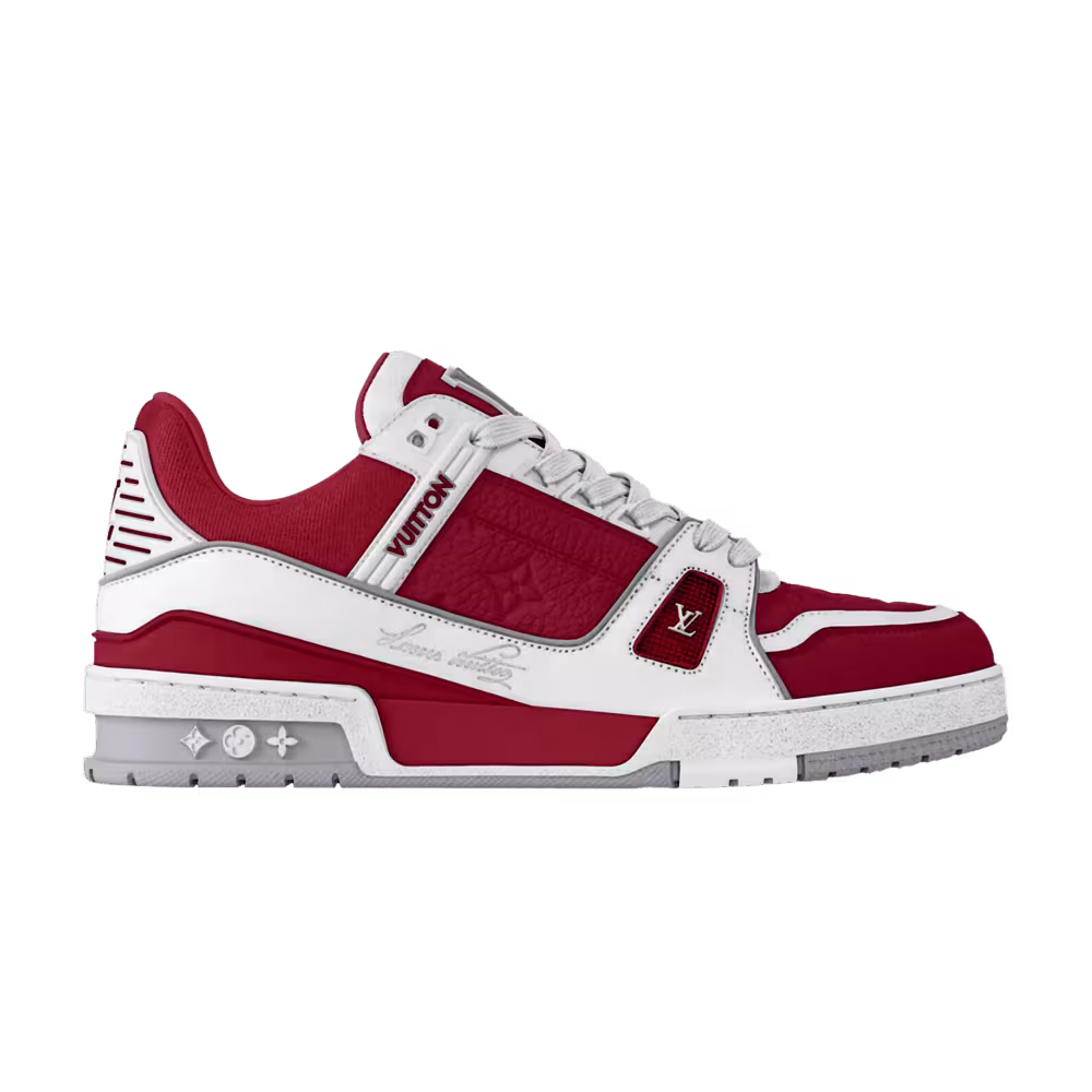 Louis Vuitton Trainer Sari Red