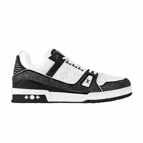 Louis Vuitton Trainer 'Swarovski - White Black'