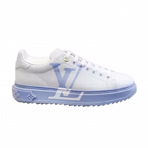 Louis Vuitton Time Out 'Logo Print - White Light Blue'
