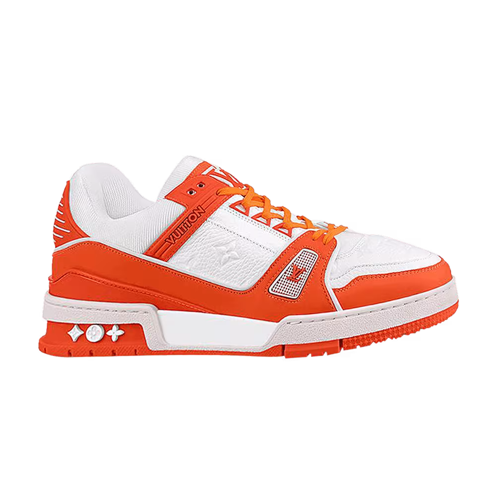 Louis Vuitton Trainer Orange White