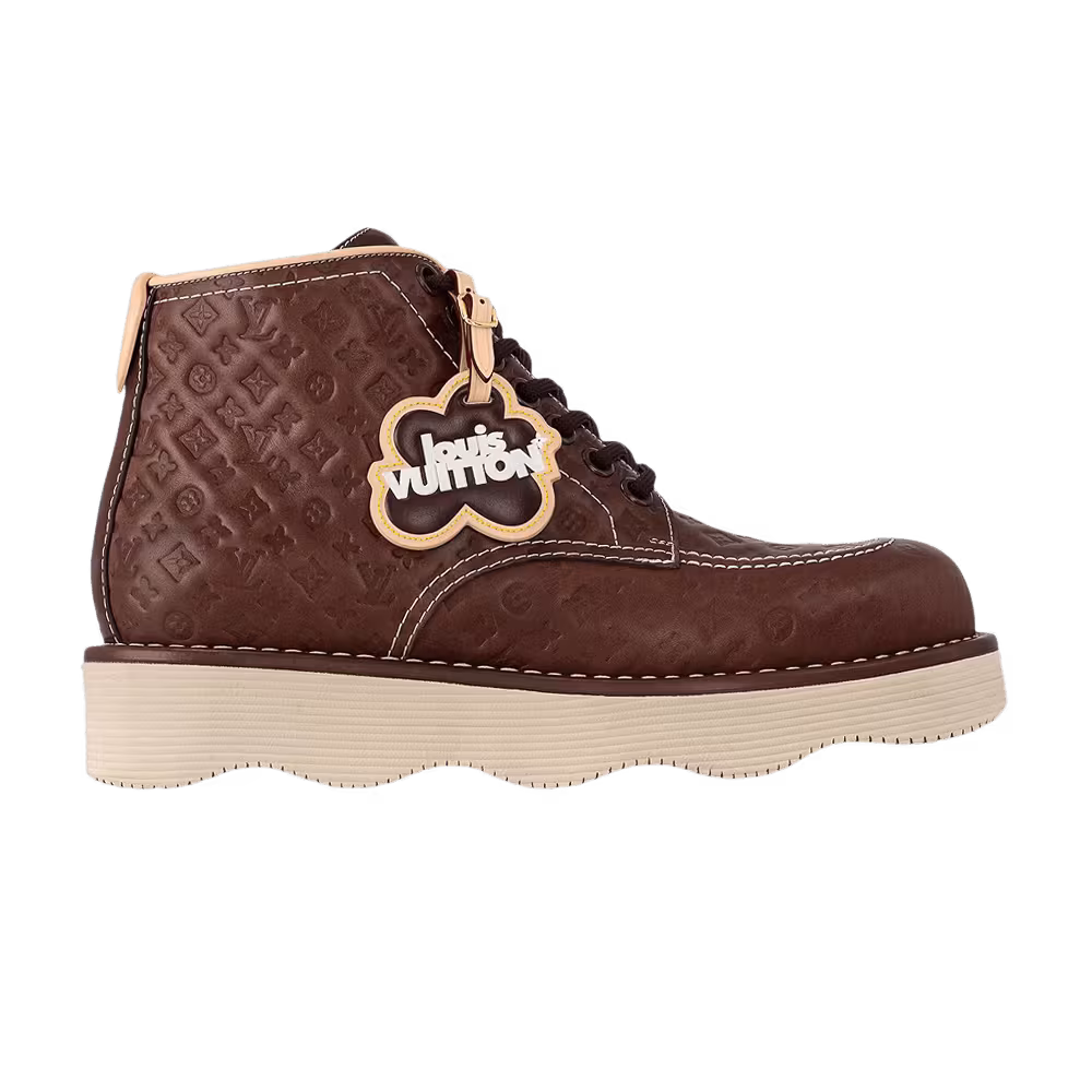 Tyler, the Creator x Louis Vuitton Waves High Derby Moka Brown