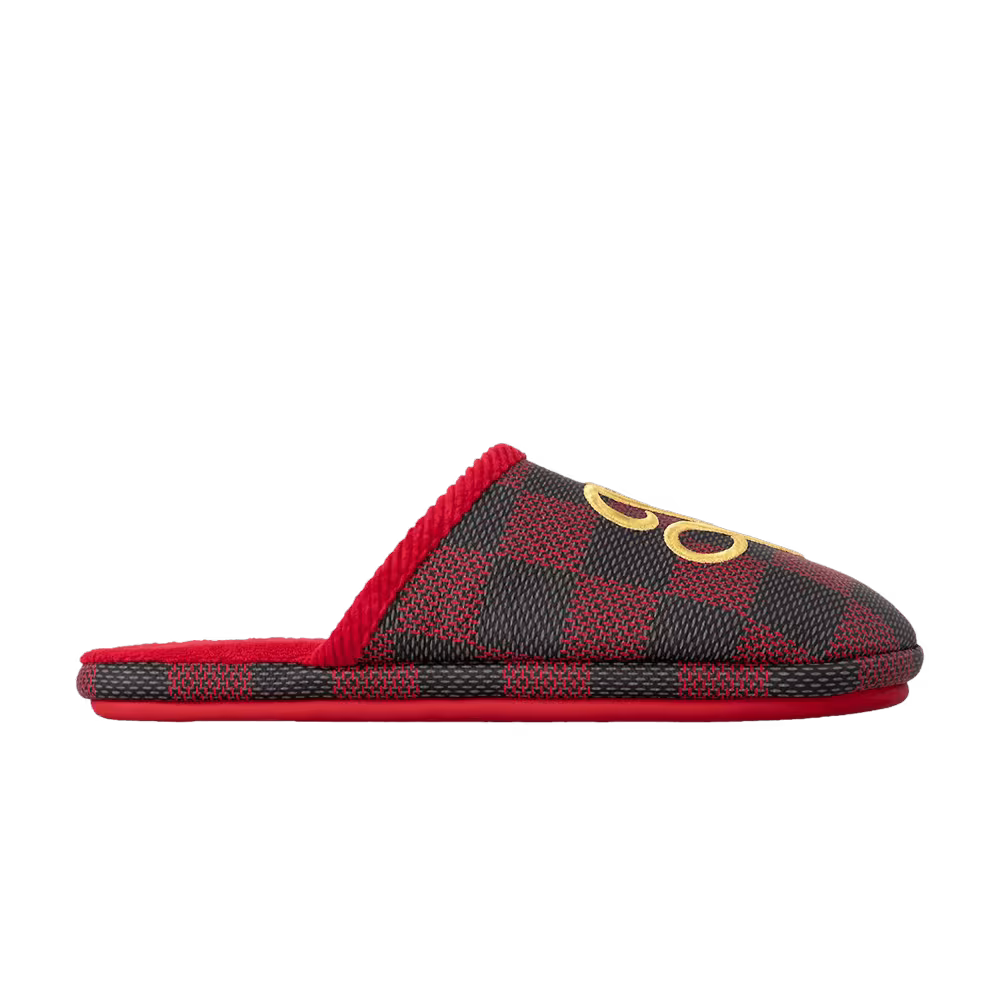 Louis Vuitton Palace Slipper Damier Pop - Red