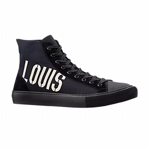 Louis Vuitton Tattoo Sneaker Boot 'Black Louis'