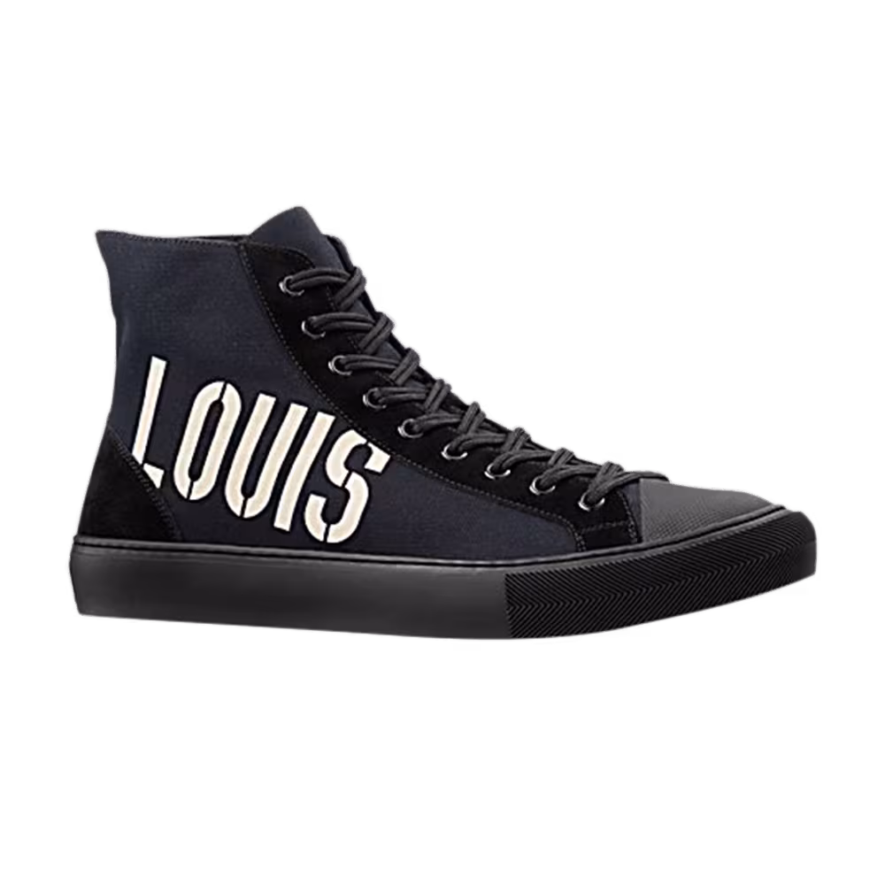 Louis Vuitton Tattoo Sneaker Boot Black Louis