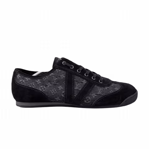 Louis Vuitton Monogram Sneaker 'Black Denim'