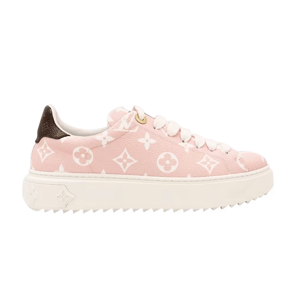 Louis Vuitton Women's Time Out Sneaker Pink Monogram