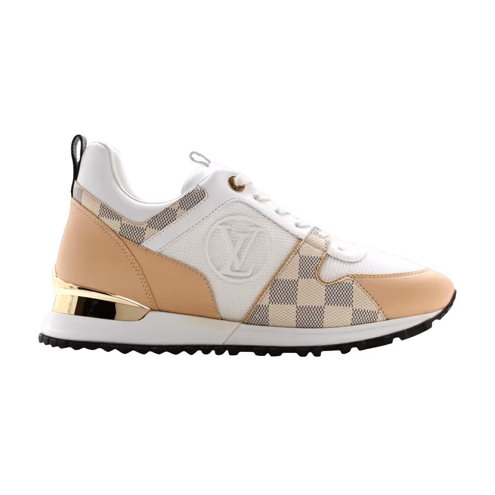 Louis Vuitton Run Away Sneaker White Cream Damier