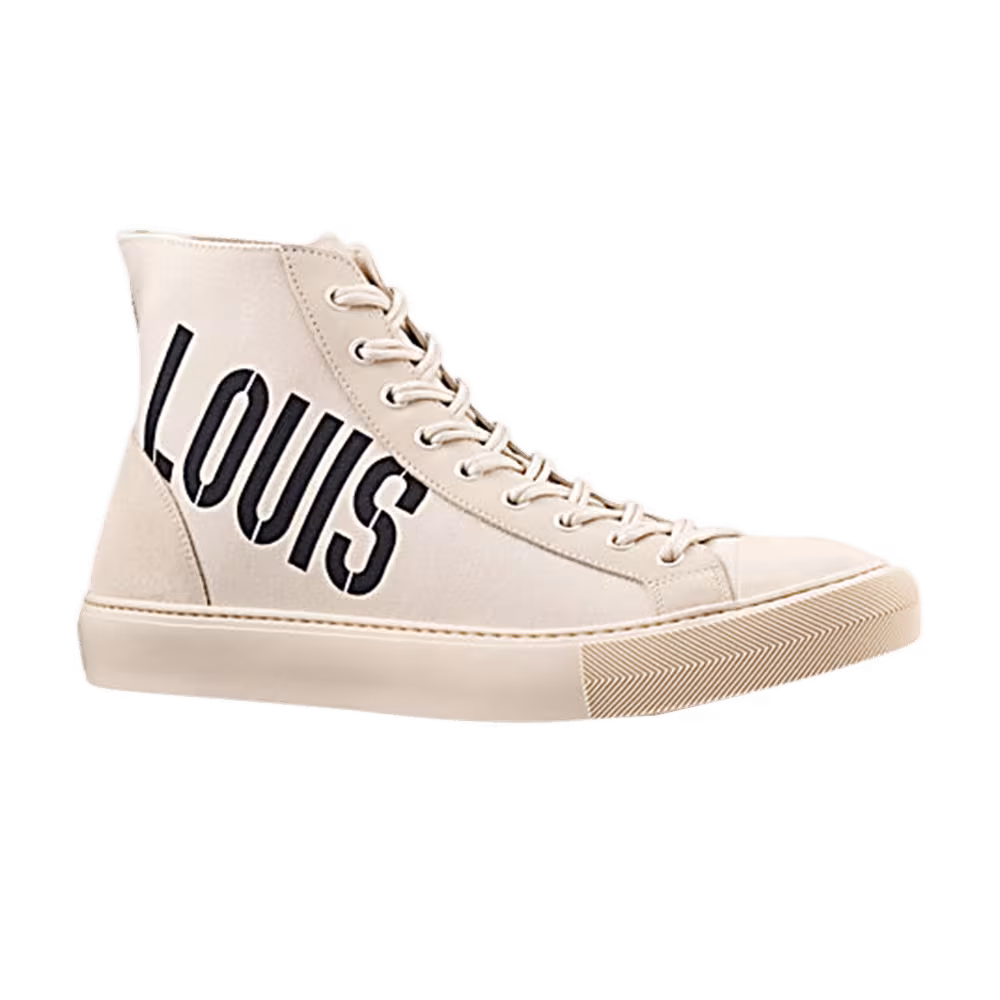 Louis Vuitton Tattoo Sneaker Boot Cream Louis
