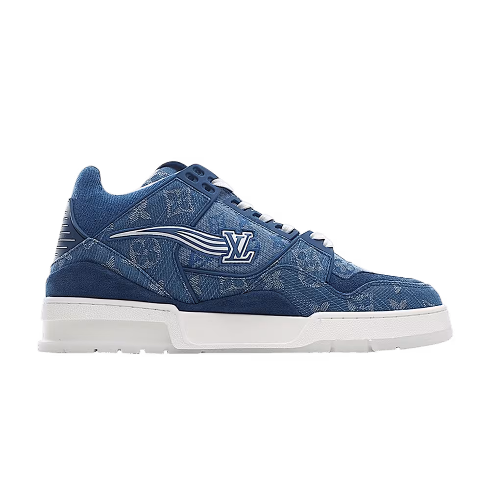 Louis Vuitton Trainer Low Monogram Denim