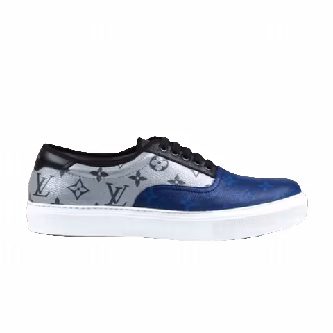 Louis Vuitton Monogram Trocadero Sneaker Low 'Blue Silver'