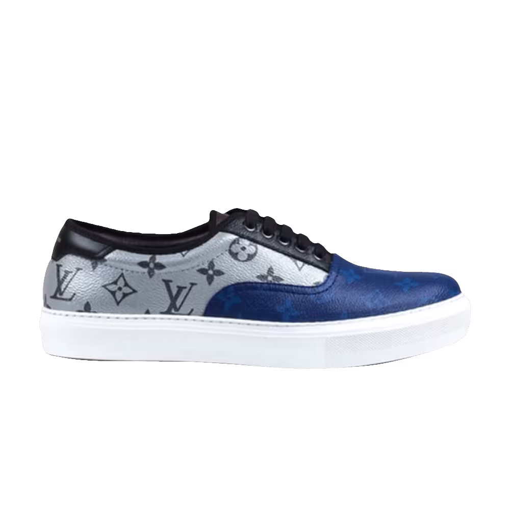 Louis Vuitton Monogram Trocadero Sneaker Low Blue Silver
