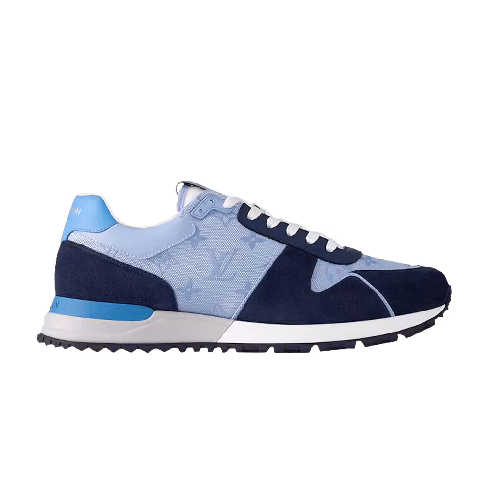 Louis Vuitton Run Away Sneaker Blue Monogram