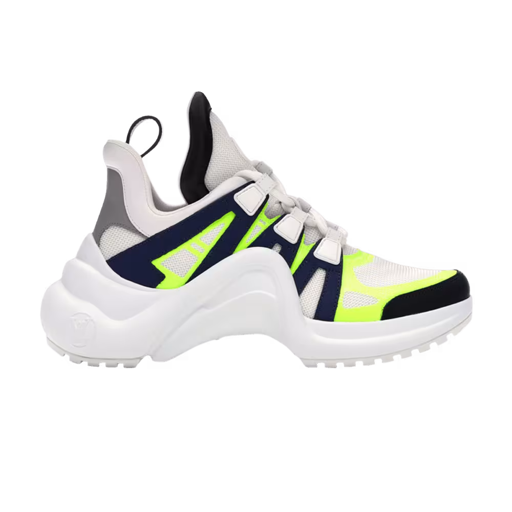 Louis Vuitton Women's Archlight Sneaker White Yellow