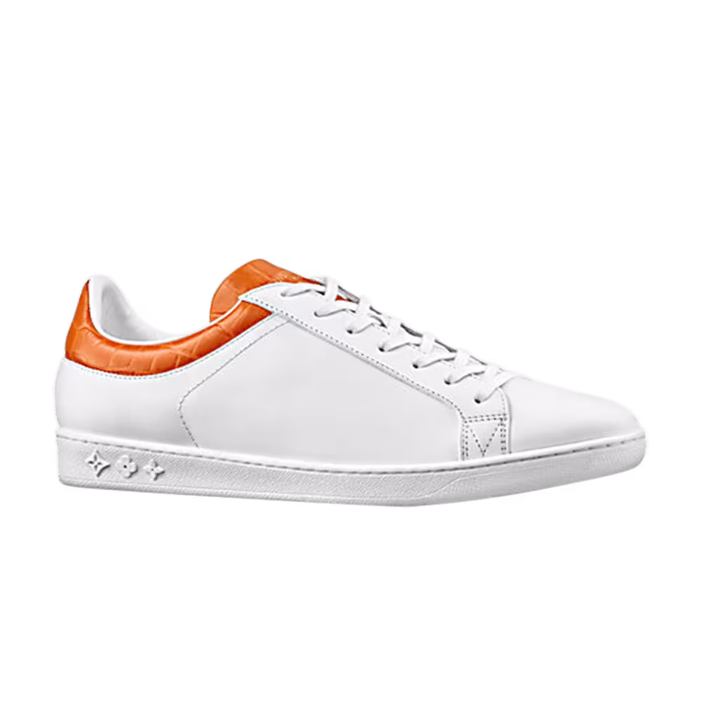 Louis Vuitton Luxembourg Sneaker White Orange
