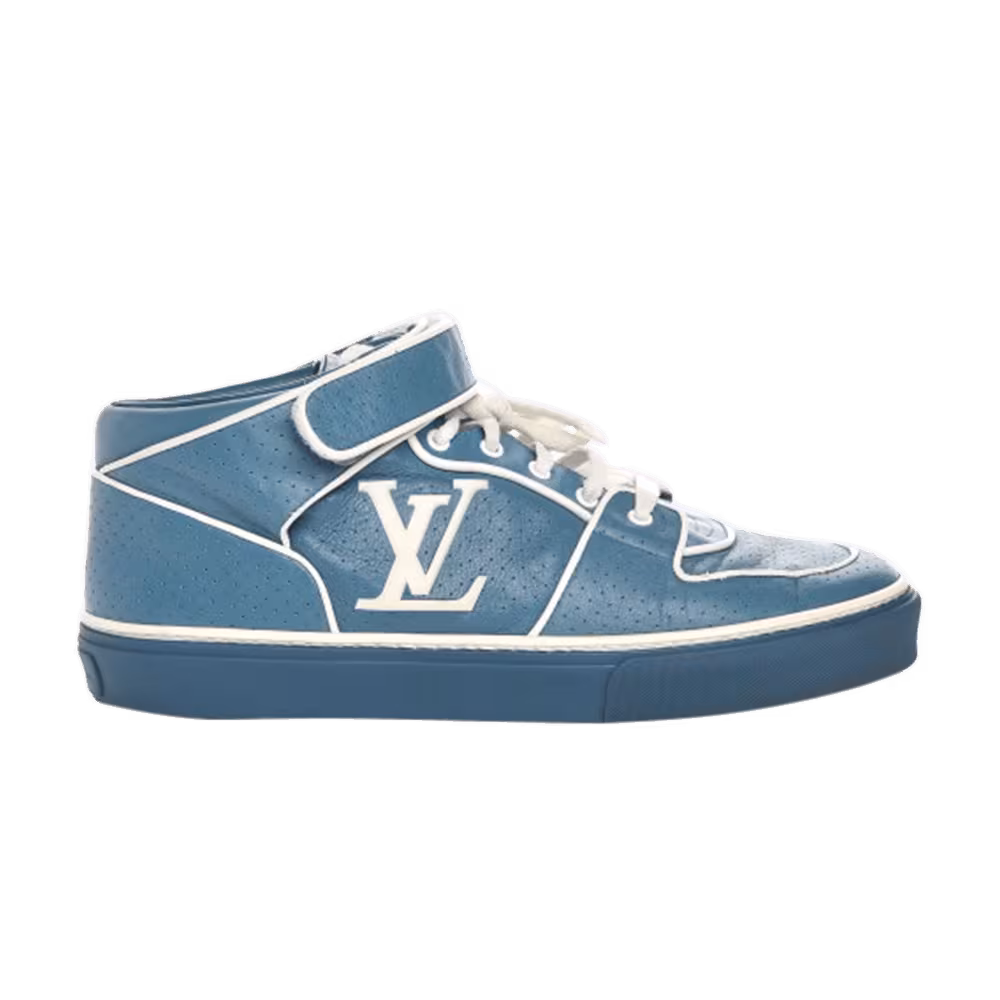 Louis Vuitton Acapulco Calfskin Perforated Uptown Blue