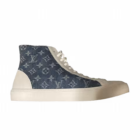Louis Vuitton Tattoo Sneaker Boot 'White Denim'