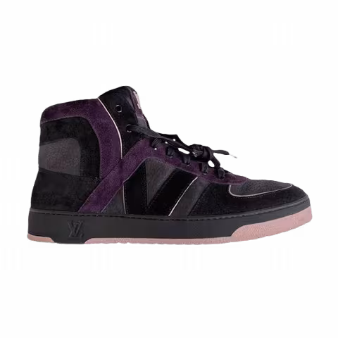 Louis Vuitton Tribe Sneaker Boot 'Patchwork - Black Purple'