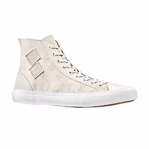 Louis Vuitton Tattoo Sneaker Boot 'Cream'