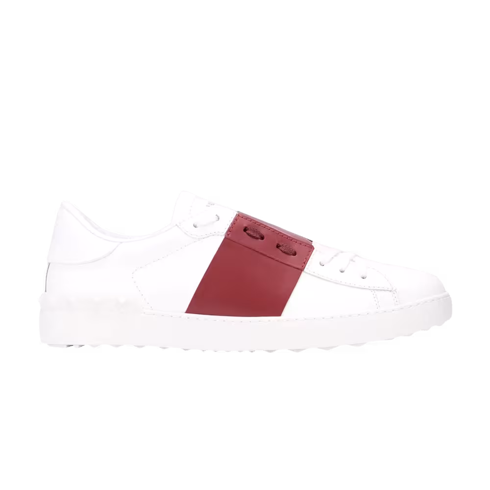 Valentino Open Sneaker White Red