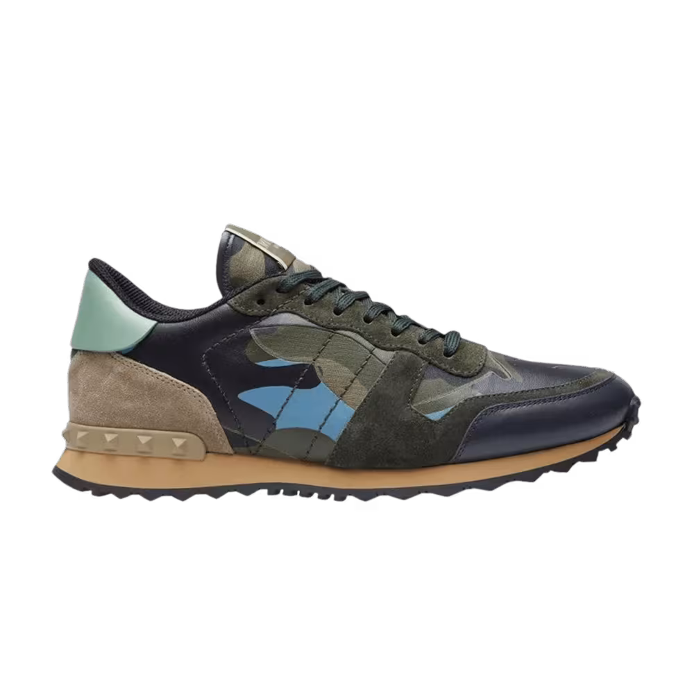Valentino Rockrunner Army Green Camo
