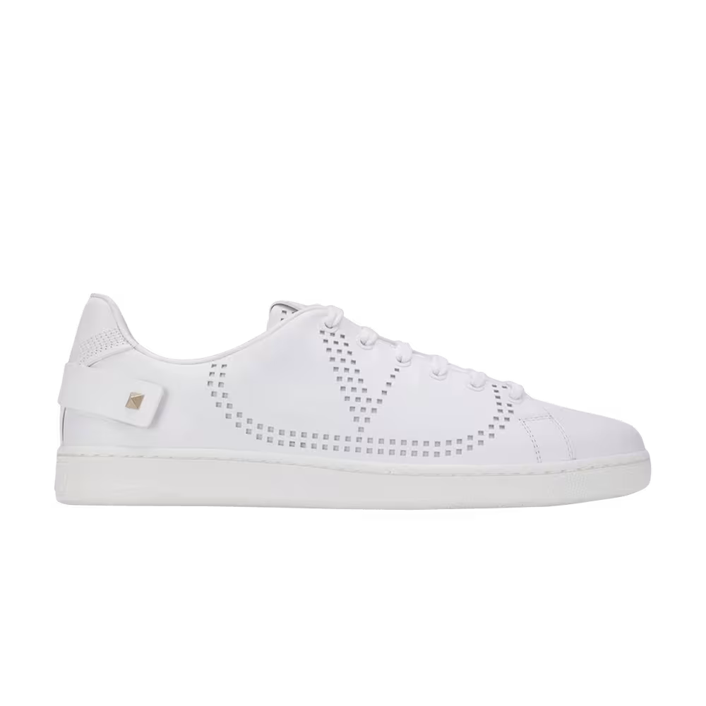 Valentino Women's Backnet Sneaker White