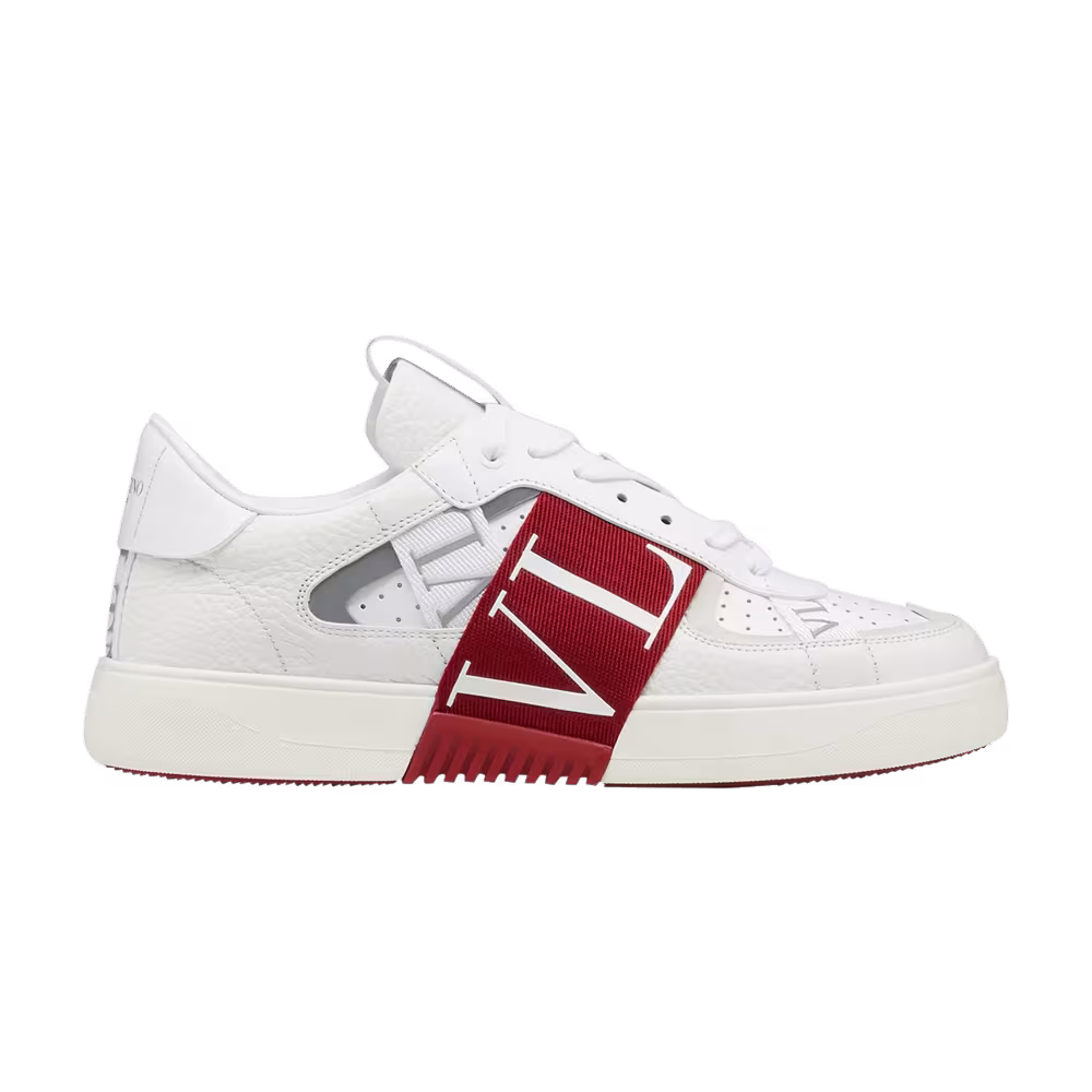 Valentino VL7N Bands White Red