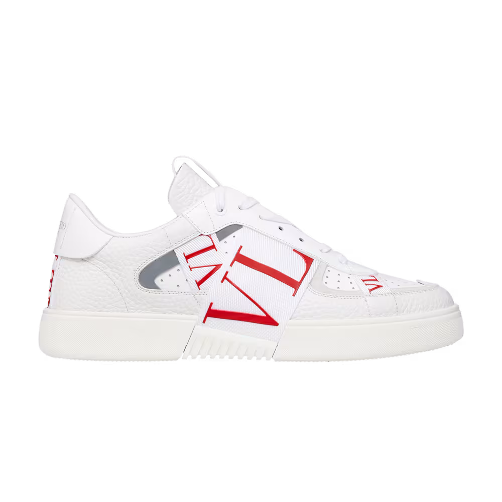 Valentino VLTN Low White Ice Red