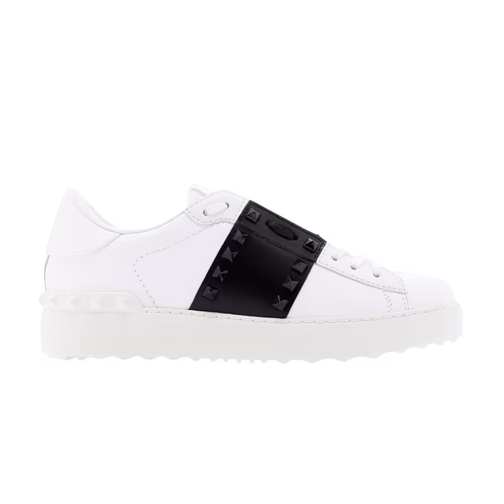 Valentino Women's Open Low White Black