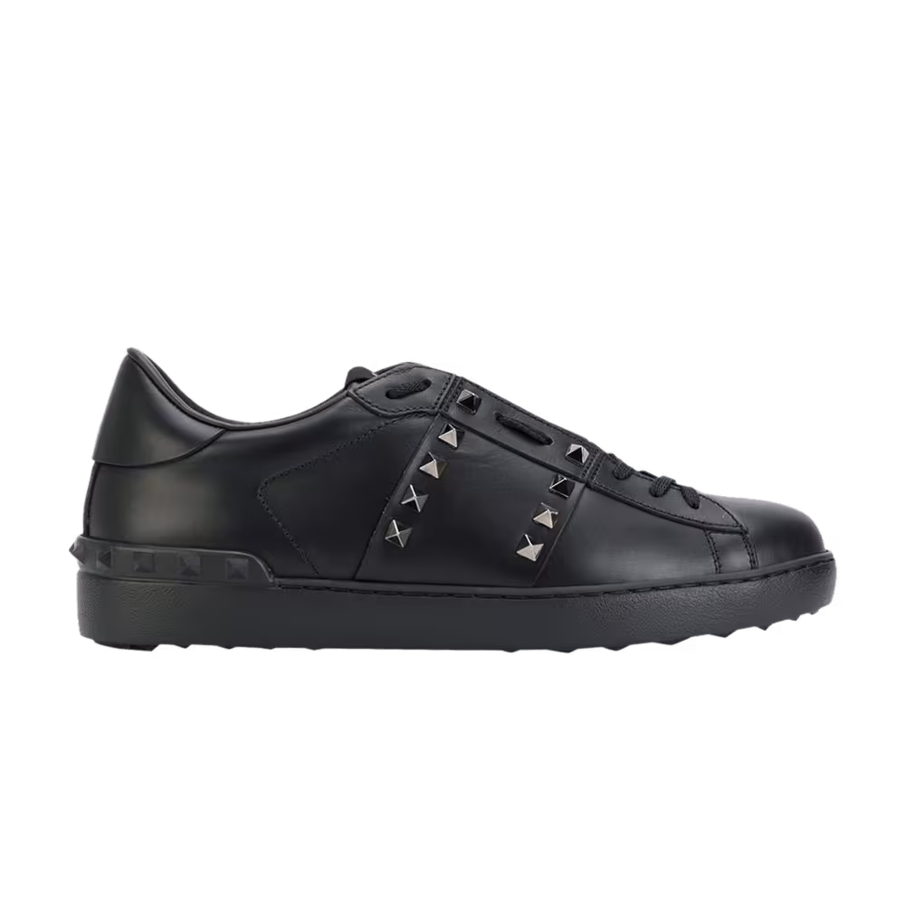 Valentino Rockstud Untitled - Black Metallic Studs