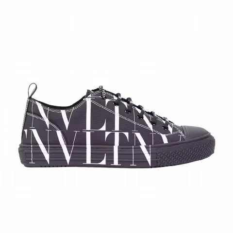 Valentino Giggies Low 'VLTN All Over Print - Black'