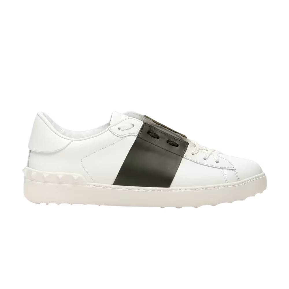 Valentino Open Low White Black