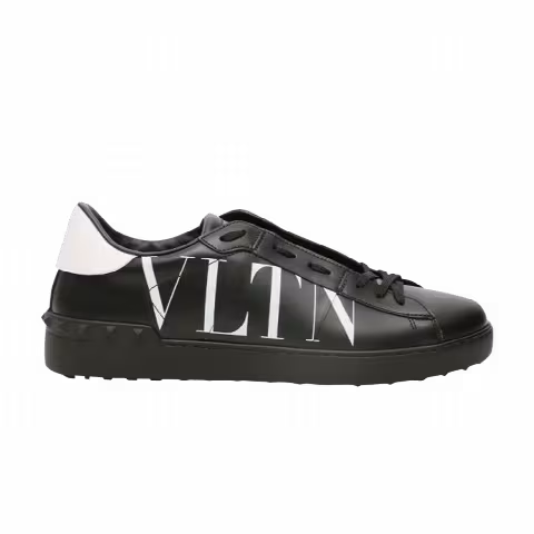 Valentino Open Low 'Logo Print - Black'