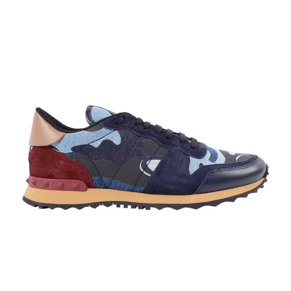 Valentino Rockrunner Denim Camo