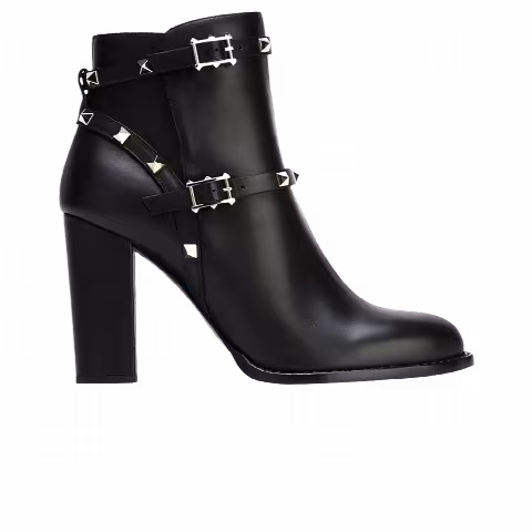Valentino Wmns Rockstud Ankle Boot 'Black'