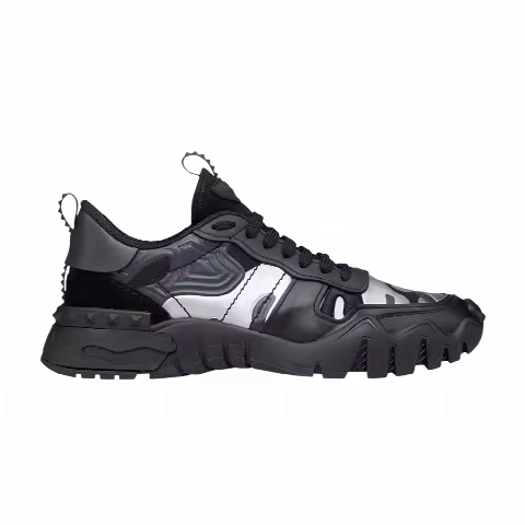 Valentino Rockrunner Plus 'Camo - Black Silver'
