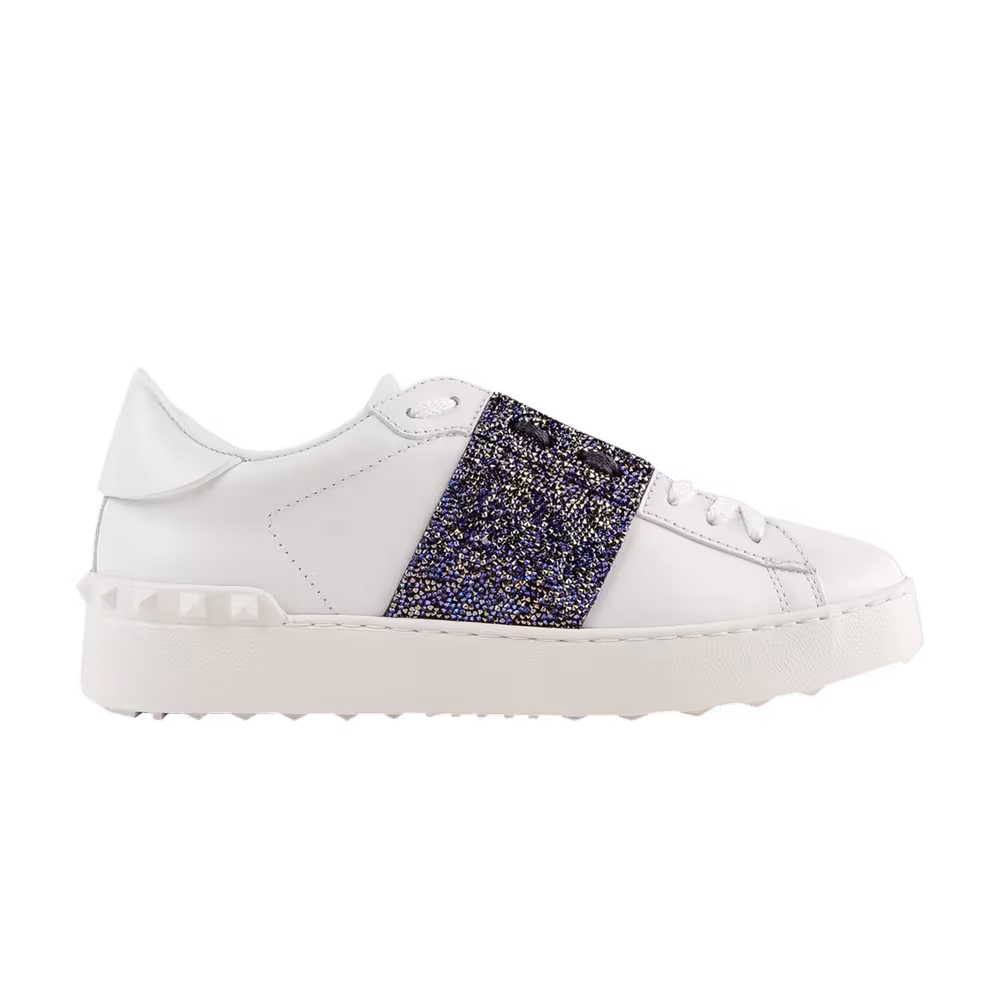 Valentino Open Sneaker White Iridescent