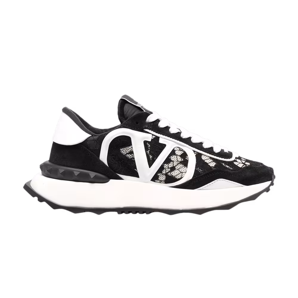 Valentino Women's Lacerunner Black White