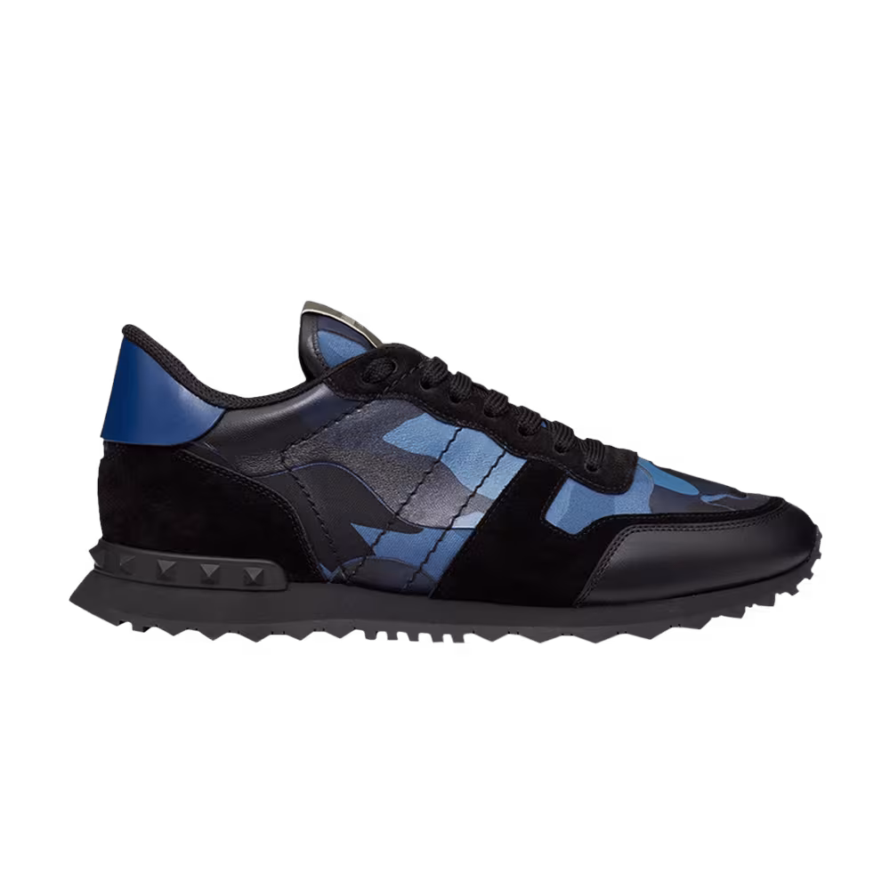 Valentino Rockrunner Bluette Black Camo