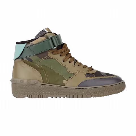 Valentino Rockstud High 'Camo - Army Green'