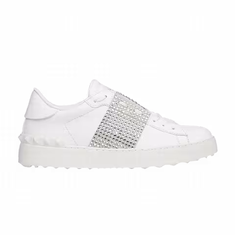Valentino Wmns Open Sneaker 'White Crystals'