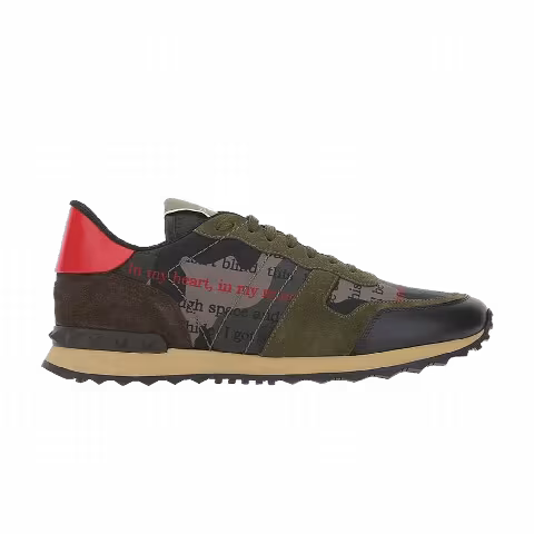 Valentino Rockrunner 'Camo - All Over Writings'
