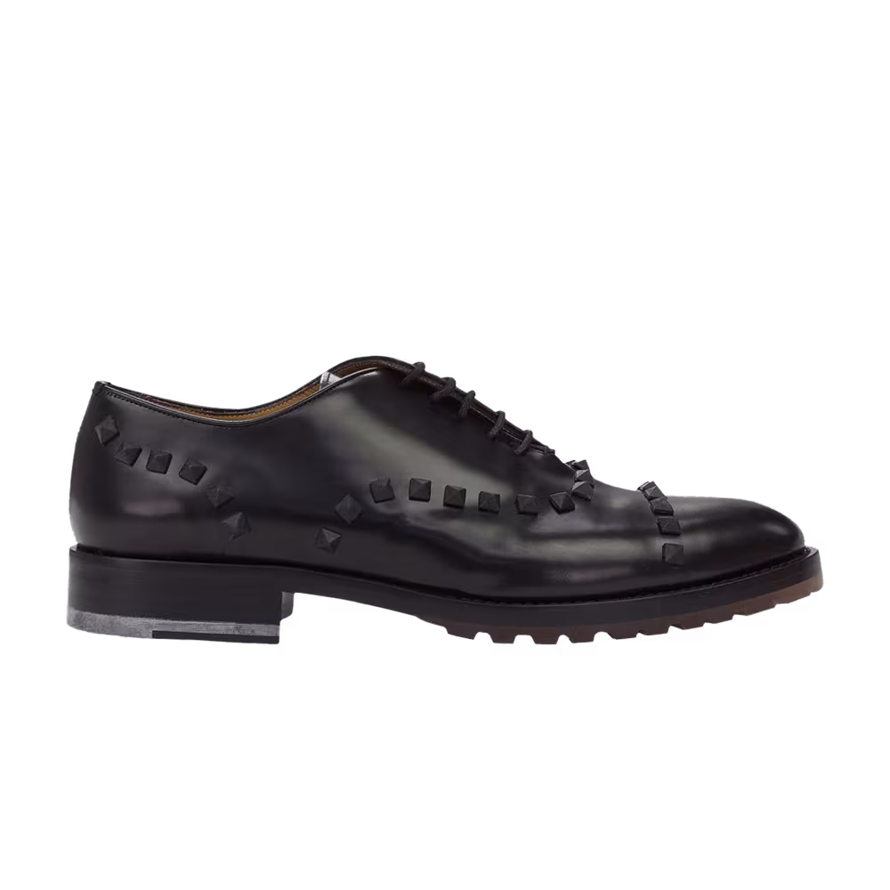 Valentino Rockstud Oxford Black