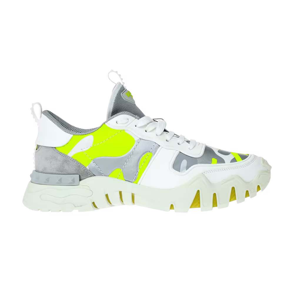 Valentino Rockrunner Plus Camo - Lime Silver